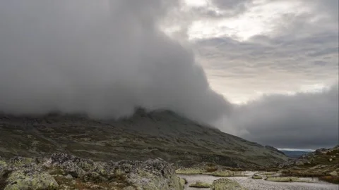 Gaustatoppen timelapse 1 Vídeos de archivo 251154286