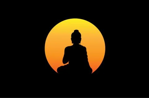 Gautam Buddha Stock-Illustration