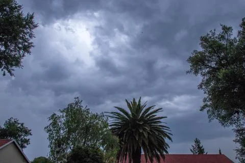Gauteng thunderstorm Stock Photos