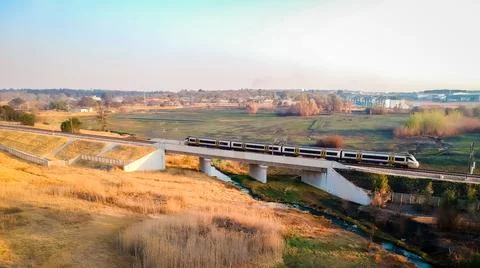 Gautrain Modderfontein Stock Photos