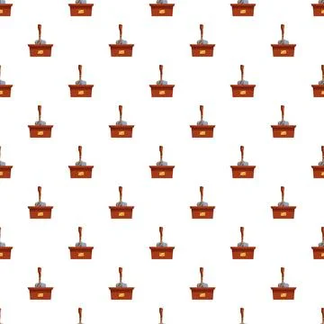 Gavel and sound block pattern creating legal background Stock Illustration