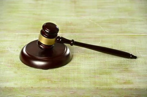 Gavel base Stock Photos