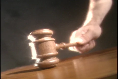 Gavel Stock Footage 94932