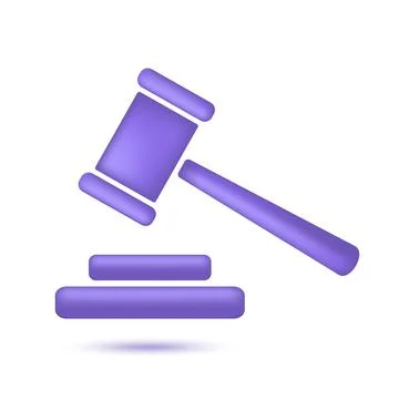 Gavel icon Stock Illustration
