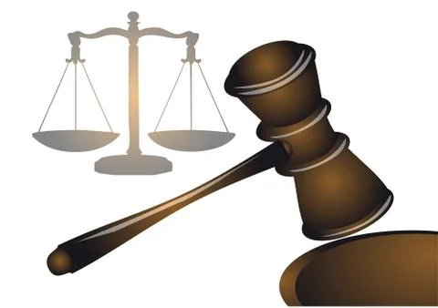 Gavel Stock Illustration
