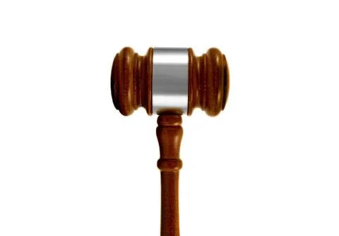 Gavel Isolated Stock Photos