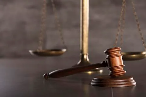 Gavel. Stock Photos
