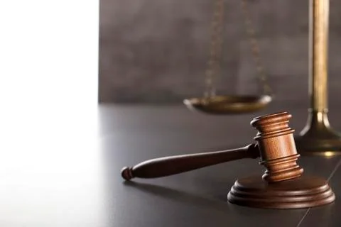 Gavel. Stock Photos