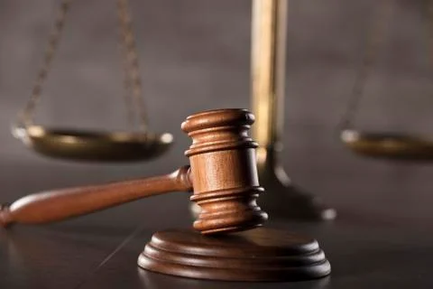 Gavel. Stock Photos