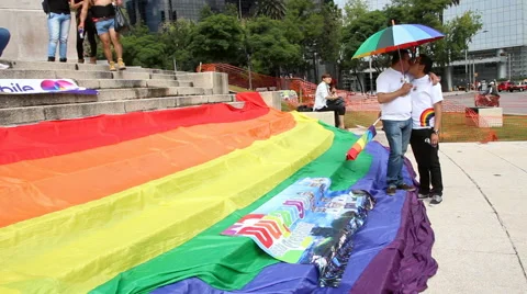 Gay couple Video stock 40065649