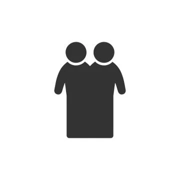 Gay icon flat Stock Illustration