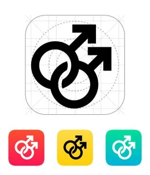 Gay icon Stock-Illustration