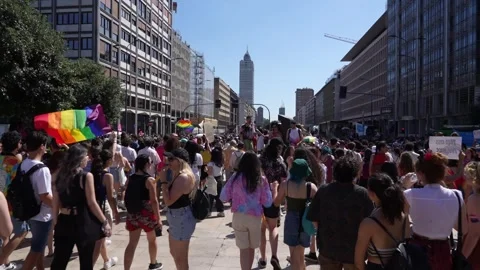 GAY PRIDE-1 Stock Footage 244542332