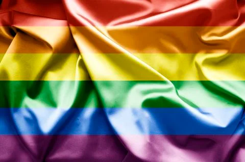 Gay pride flag Illustrazione stock