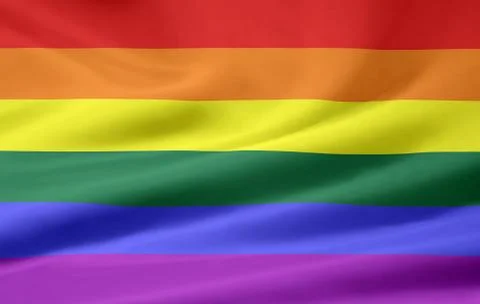 Gay Pride Flag Stock Photos
