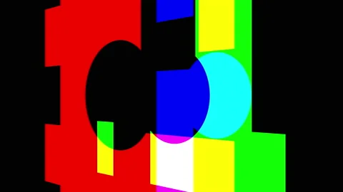 Gay Pride Message in Rainbow Stencil Cutout Stock Footage 132280706