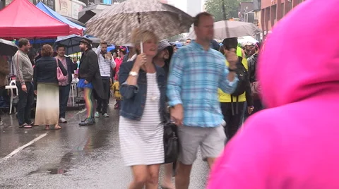 Gay Pride parade in Toronto Stock Footage 51665989