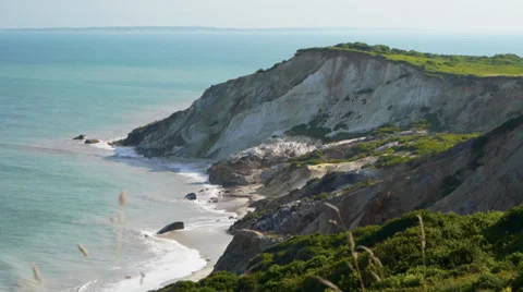 Gayhead Cliffs Stock Footage 27236181