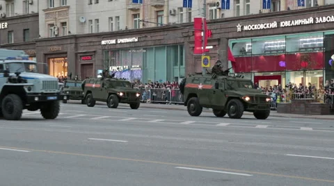 The GAZ Tigr Stock Footage 49894322