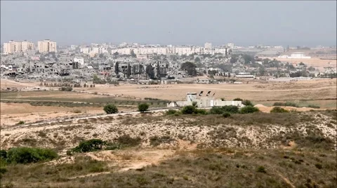 Gaza City Stock Footage 43201866