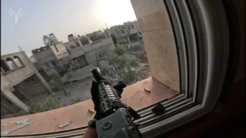 Gaza Strip: IDF Strikes Terrorists, Intensified Operations Yield Dramatic Re... Stock Footage 275896620