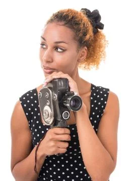 Gaze operator Stock Photos
