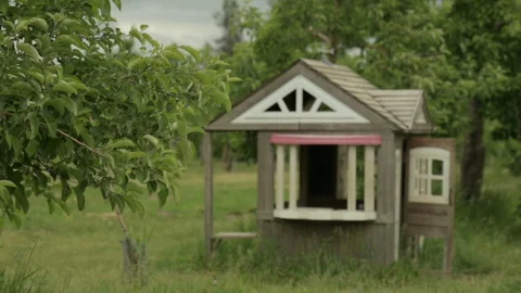 Gazebo in the nature Stock Footage 246341687