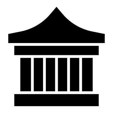 Gazebo Vector Icon Design Illustration Stock Illustration