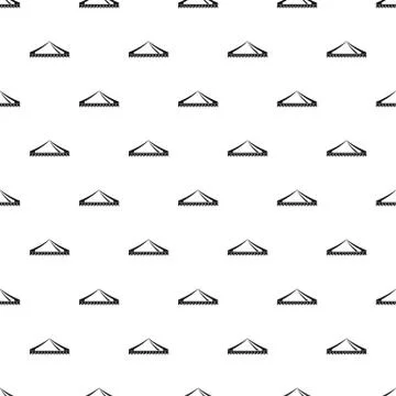 Gazelo tent pattern seamless vector イラスト素材
