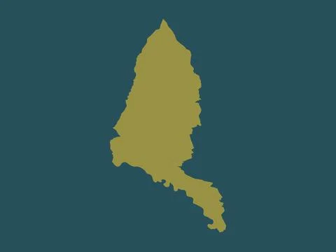 Gazi Baba, Macedonia. Solid color shape 库存插图