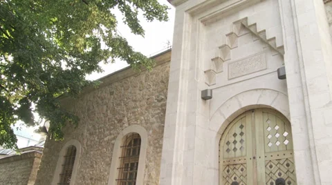 Gazi Husrev Bey mosque complex in Sarajevo Stock-Footage 38718311
