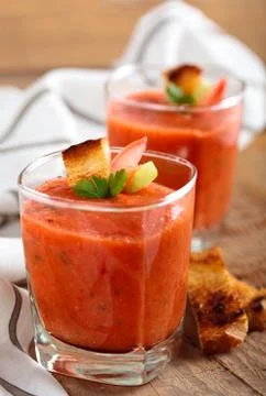 Gazpacho. Stock Photos