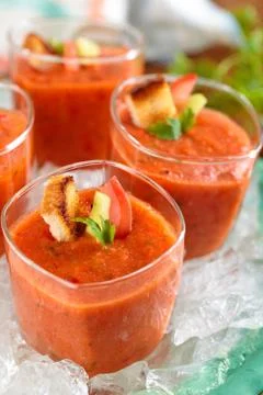 Gazpacho. Stock Photos