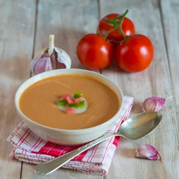 Gazpacho soup Stock Photos