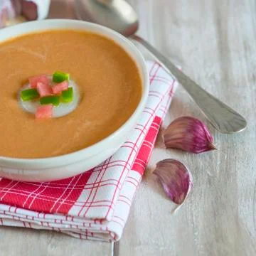 Gazpacho soup Stock Photos