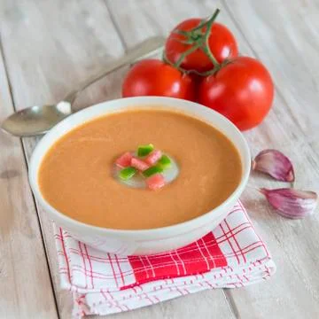 Gazpacho soup Stock Photos