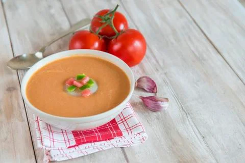 Gazpacho soup Stock Photos