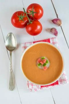 Gazpacho soup Stock Photos