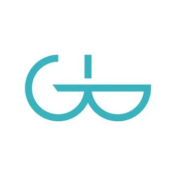 Gb initial letter vector logo icon Stock Illustration