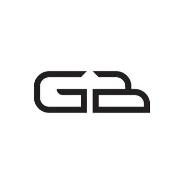Gb initial letter vector logo icon Stock Illustration