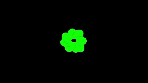 GB Sym Eight From Center Video stock 95840789