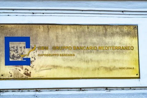 GBM - Italian Gruppo Bancario Mediterraneo Stock Photos