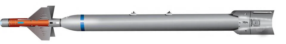 GBU-28 Primary function: 5,000-lb. unpowered, hard target laser-guided wea... Stock Photos