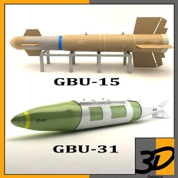 GBU BOMBS 3D Model