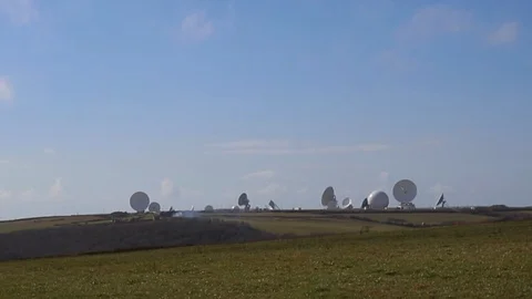 GCHQ Bude Stock Footage 98695390