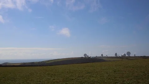 GCHQ Bude Stock Footage 98695413