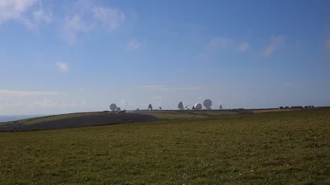 GCHQ Bude Stock Footage 98695629