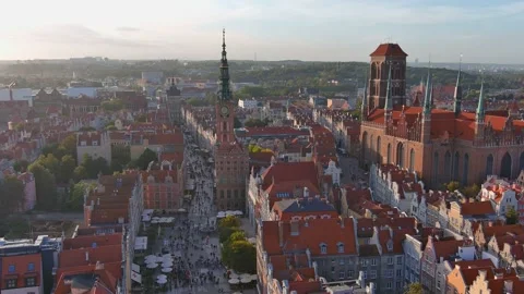 Gdansk city Stock Footage 161657428
