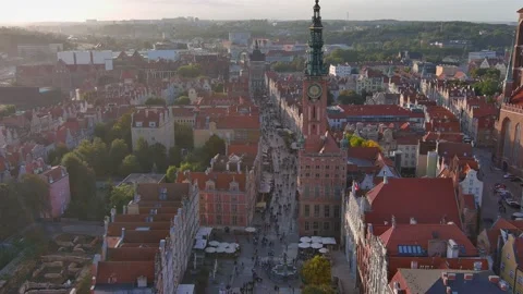 Gdansk old town Stock Footage 161657444