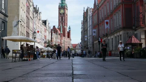 Gdańsk Old Town Stock Footage 161946159